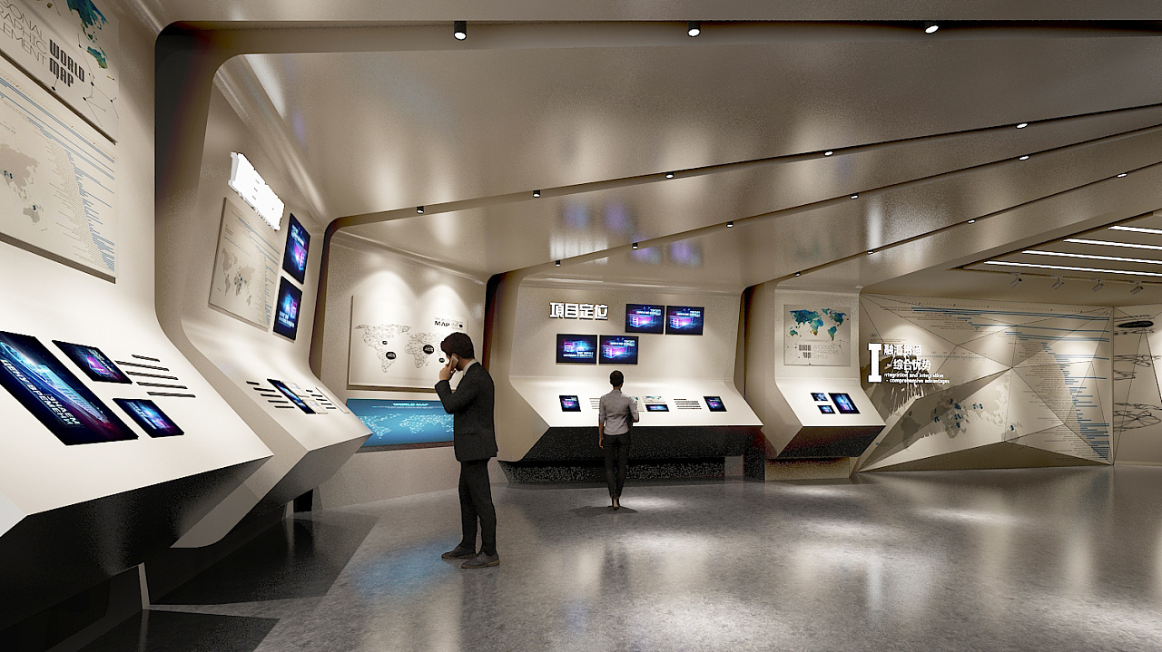物流展廳——四川啟越創彩展覽展示服務，打造專業高效的展覽解決方案